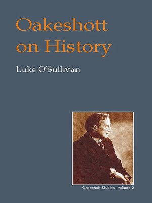 cover image of Oakeshott on History